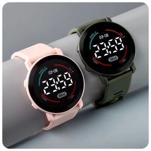 YIKAZE Boys and Girls Digital Watch Cartoon Luminous Kids Sports Watches Childrens Electronic Wristwatch for 5-10 Years Old