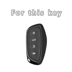 TPU Car Key Case for HAVAL DARGO Hover H7 2025 2026 Remote Cover Shell Housing Ring Holder Fob Keychain Accessories