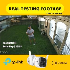 TP-LINK Tapo C325WB  ColorPro Night Vision 4MP C320WS / TC65 2K IP66 Outdoor/Indoor IP Wireless WiFi Smart Cloud Camera With Siren & Lights Alarm & 2 way talk
