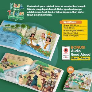 Kisah Kisah Teladan Dalam Al Quran Dahsyatnya Kisah dan Mukjizat 25 Nabi dan Rasul Untuk Balita - Buku Kisah 8 Tokoh Teladan dalam Al-Quran
