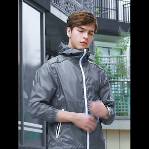 (SG Seller) BEIMEI Motorcycle Raincoat Men Women Rainsuit Ultra Thin Jacket Pants Waterproof raincoat rainpants set mens lightweight cycling bike split raincoat-YJ94