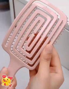 Fashion Big Curved Comb Curly Hair Fluffy Styling Comb Air Cushion Hair Comb high quality