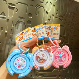 สุนัข แมว หมู หมุนได้ สร้อยกุญแจ ของเล่น ของตกแต่งกระเป๋า ของเล่น ของขวัญสร้างสรรค์ โลหะผสมพลาสติก ลายสัตว์ ของขวัญเพื่อน