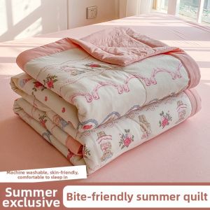 NAIYOUCHENG | Washable Summer Quilt For Single Or Double Bed
