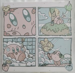 DIY oil painting by numbers | 20*20 cm Framed Canvas