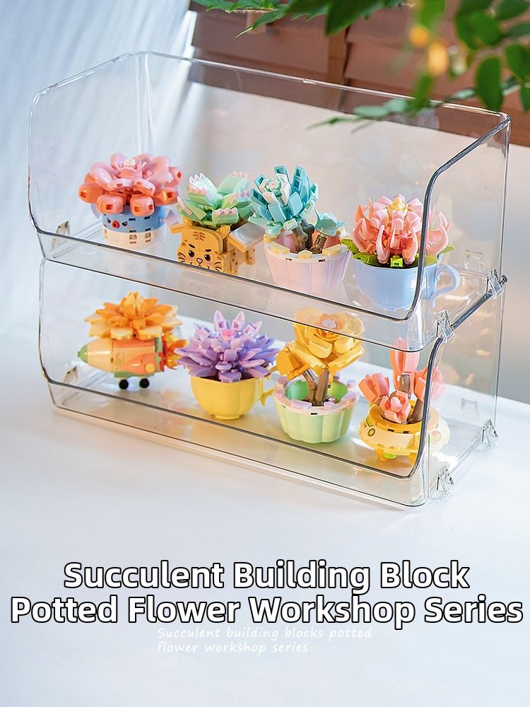 SENBAOJIMU Blocos de Montar Buquê de Suculentas e Flores, Mini Brinquedo Educativo de Montagem DIY para Mesa, Presente de Aniversário Perfeito para Meninas
_voghion.com