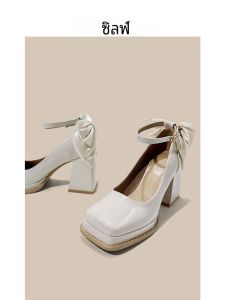 รองเท้าส้นสูงสไตล์เจ้าหญิง Barbie One สายคล้อง รองเท้าแต่งงานส้นแบนสบายสวมใส่ทุกวันสําหรับผู้หญิง หวาน รองเท้าแมรี่เจน