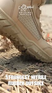 Sepatu JBS Bee YOW Lacing System 8Inch Gurun / Sepatu Tactical PDL Tali Putar / Sepatu Kerja