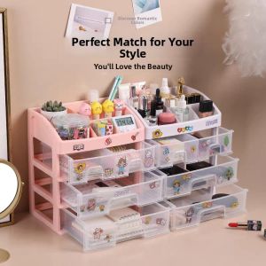 Dustproof Drawers Cosmetic Storage Shelf