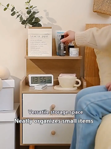 [COD]Nordic-style exquisite wooden bedside tables suitable for bedrooms living rooms and beside beds