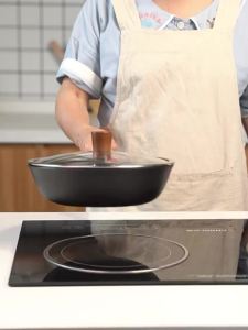 WANGYUANJI | Non-stick Coating-free Cast Iron Deep Frying Pan