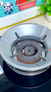 Tatakan Kompor Aluminium Model Bulat Anti Karat Alas Kaki Kompor Gas Anti Slip