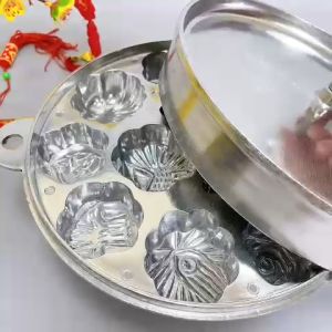 Khuôn Bánh Thuẩn Bông Lan xưa - Đặc Biệt khuôn dày Hợp kim Gang nhôm Khuôn Loại 1 loại 12 bánh