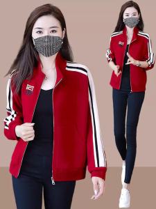 เสื้อแจ็คเก็ตเบสบอลสั้นสำหรับผู้หญิง ฤดูใบไม้ผลิและฤดูใบไม้ร่วง 2025 ใหม่ ขายดี เสื้อสเวตเตอร์คาร์ดิแกนสั้น แฟชั่นสำหรับคุณแม่วัยกลางคน