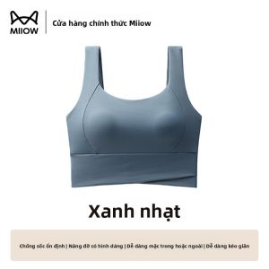 Áo ngực thể thao MiiOW Catman chống sốc chống chảy xệ thoáng khí