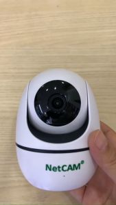 Camera WiFi NetCAM NR04 3.0MP Quay quét 360 độ Đàm Thoại 2 chiều Báo động qua điện thoại