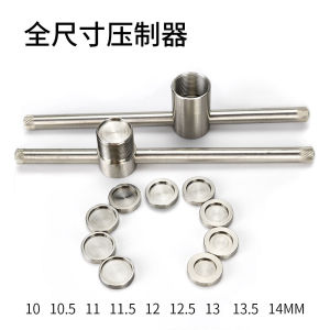Bộ Ép Đầu Bằng Da Maysemda Bộ Sửa Dụng Cụ Chơi Billiard Snooker Bộ Ép Đầu Nhỏ Đa Năng 11 Và 10MM Phụ Kiện Bàn Chơi