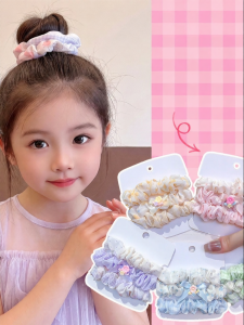 ENEN | Sweet Plaid Elastic Hair Bands No Damage