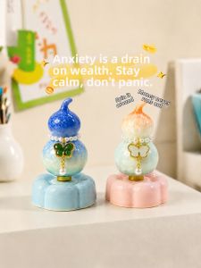 FONDOLO | Rotating Ceramic Gourd Office Desk Decor 1 Piece
