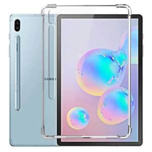 For Samsung Galaxy Tab S10 Lite S9 FE S8 S7 A9 S10 FE Plus S11 Ultra A8 2021 S6 Lite Transparent ShockProof Case For Samsung Tab S10Lite S10FE S9FE S7FE FE+ S7+ S8+ S9+ S10+ A9+ S11Ultra S8Ultra S9Ultra S10Ultra 5G Soft TPU Cover Case