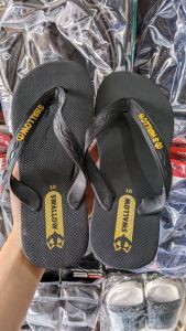 SWALLOW HITAM Sandal jepit karet