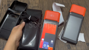 Soonpos Touchable Portable Case With Strap For Handheld Android POS Printer Terminal H10