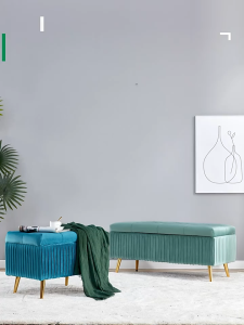 Nordic Minimalist Stools for Bedroom Bed End Sofa Stool with Cabinet Creative Storage Bench Chair Home Door Shoe Changing Stool