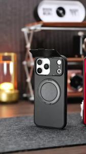 Flip Camera Lens Protection Phone Case For iPhone 17 Pro Max Air 16 15 14 Plus 13 12 11 360° Ring Holder Kickstand Back Cover
