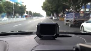 RYSJM | P21 Car HUD Gauge Diagnostic Tool Slope Meter OBD GPS Inclinometer Car Head Up Display Multifunctional Vehicle Meter Speed Volt