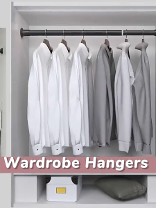Punch-free Shower Curtain Rod Extendable Stainless Steel Adjustable Tension Rod Telescopic Cabinet Bathroom