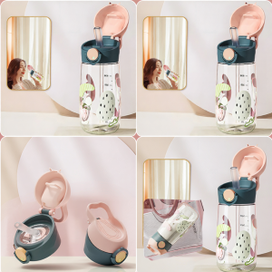 XIAOCHUSHU | Pregnant Woman Lying Drinking Cup with Scale PPSU Material