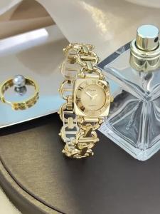 Square womens watch Roman scale hollowed out number bracelet womens watch