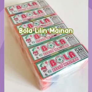TAIYO Mainan Anak Jadul Lilin Malam Plastisin DIY Merk Bola Edukasi Sensory Motorik