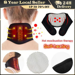 Health Care Neck Support Massager: Tourmaline Self-heating Neck Belt Protection