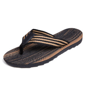 Summer Mens Thong Slippers Breathable Soft Bottom Beach Sandals Anti-Slip Casual Slip-On Clogs Trendy Large Size