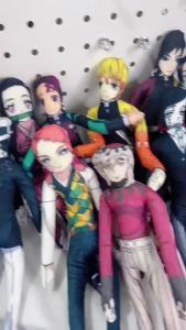 Bandai | Đồ Chơi Nhồi Bông Demon Slayer Kyojuro Rengoku Mitsuri Kanroji Giyuu Tomioka Dễ Thương Mô Hình Nhân Vật Hoạt Hình Nhồi Bông Tích Hợp Đồ Chơi Xe Hơi Dành Cho Người Hâm Mộ Anime