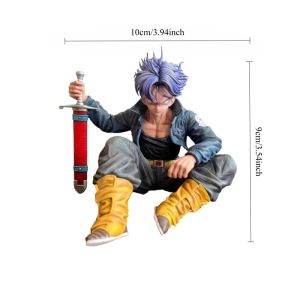 Bandai | Dragon Ball Z Anime Figure Trunks Action Figurine Super Saiyan GK PVC Statue Model Decoration Collection Christmas Toy Gift