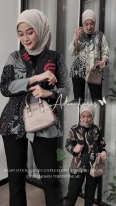 Atasan Blouse Batik Wanita Modern 2024