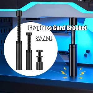 Aluminum Telescopic GPU Holder Stand Graphics Card Brace Magnetic PC Video Card Bracket Stand