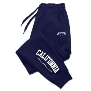 Jogging Sports Pants for Men Daily Sweatpants Hot Sales Casual Versatile 2024 New Fashion the Four Seasons Mens Clothing