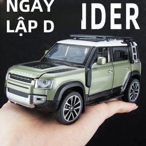 Tỉ Lệ 1/32 Diecast Model Land Rover Defender 110 Xe Pullback Đồ Chơi Có Âm Thanh Và Ánh Sáng Xe Kim Loại Quà Tặng Cho Độ Tuổi 14 +