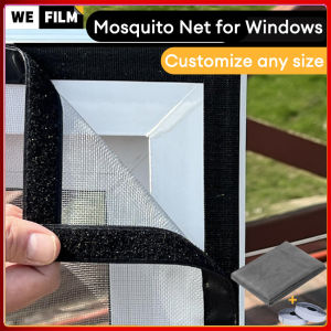 Mosquito Net for Windows Self-adhesive Invisible Mosquito Screens Custom DIY Simple Can Prevent Dengue Fever Window Screen with Sticky Tape