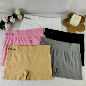 4/8 Pcs Athletic Short Shaping Stretch Womens Pants Seamless High Waist Underwear PLUS SIZE Cotton