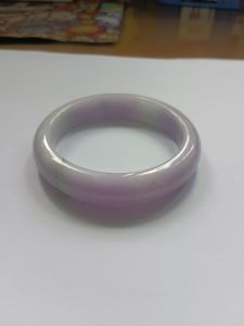 Grate A Jade bangle 57.6mm sg can view and try缅甸天然翡翠a货