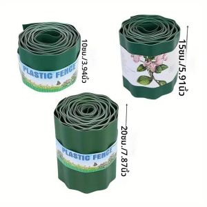 ขอบรั้วตกแต่งสวนพลาสติกที่กั้นขอบสนามแบบยืดหยุ่นสำหรับหญ้ากรวดและการจัดสวนกลางแจ้ง