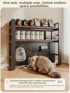 Puang | Pet Supplies Organizer Storage Rack