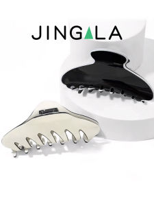 Minimalist Elegant Hair Grip: Summer Fancy Shark Clip 2024 New Arrival