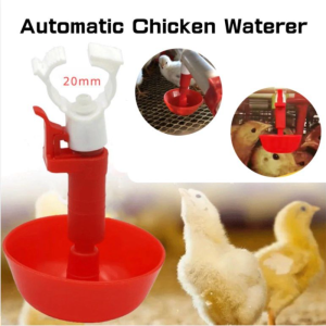 Automatic Chicken Water Nipple Drinker Bowl Chicken Bird Drink Hanging Cup Poultry Farm Drinker Poultry Tools