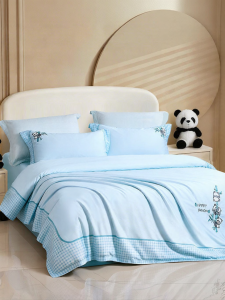 FUANNA (富安娜) | Bộ Đồ Chăn Drap 60 Sợi Dài Cotton An Toàn Cho Bé
