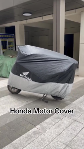 Meroca Waterproof Motorcycle Cover All Season Dustproof UV Protective Outdoor Indoor Scooter 210D Wear-resistant Fabric Motorbike Cover Universal
